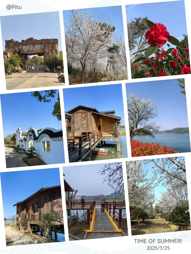 蔡甸4a景区《金龙水寨》留念